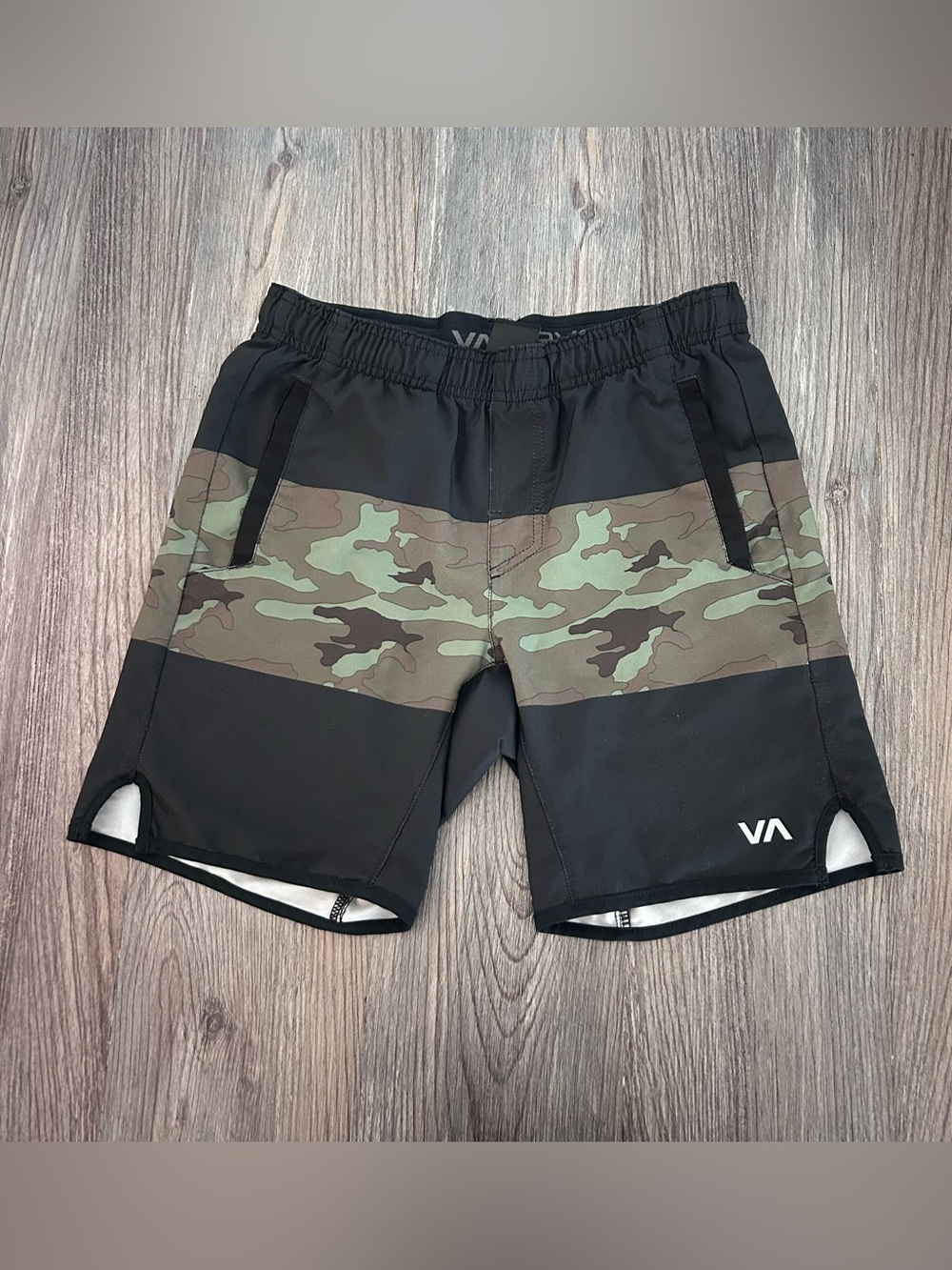 RVCA boys board shorts M 10-12